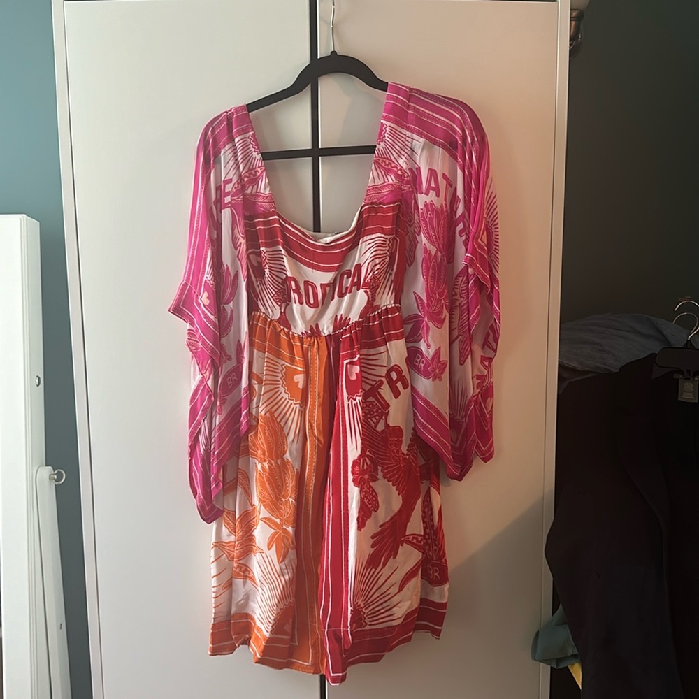 Farm Rio Tropical Dream mini dress Size M NWT